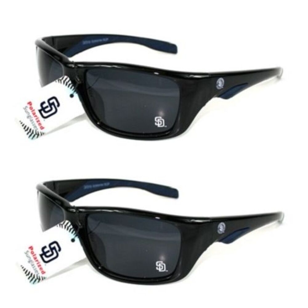 San Diego Padres MLB Polarized Sport Sunglasses 2 Pack - Picture 3 of 3